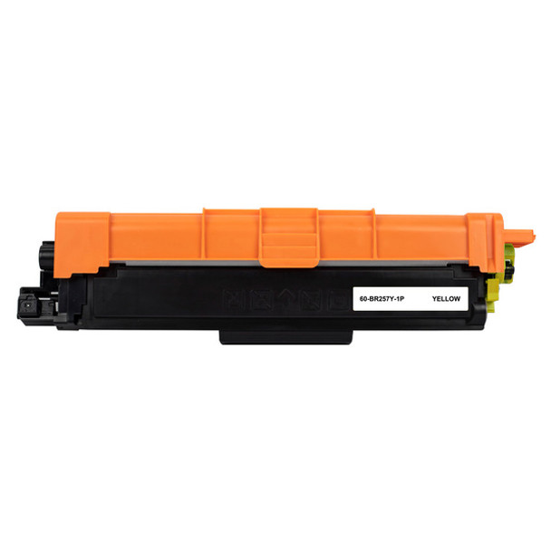 Premium Generic Yellow Toner Cartridge Replacement for TN-257Y