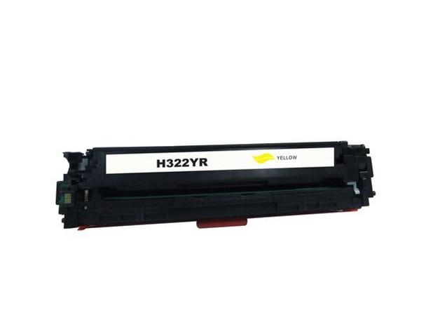 HP Compatible [5 Star] CE322 #128A Yellow Premium Remanufactured Toner
