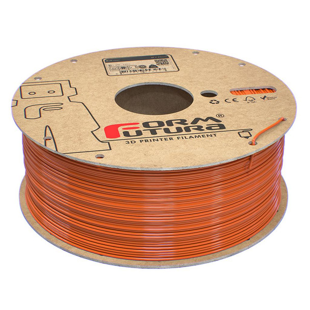 Glass feel recycled PETG Filament ReForm - rPET 2.85mm 1000 gram Orange 3D Printer Filament - 285RPET-ORA-1000 shop at AUSTiC 3D Shop