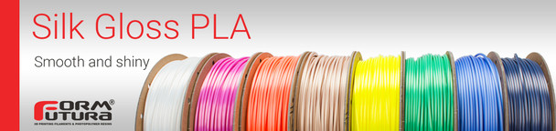 PLA Filament Silk Gloss PLA 1.75mm 50 gram Brilliant White 3D Printer Filament - 175SGPLA-BRWHT-0050 shop at AUSTiC 3D Shop