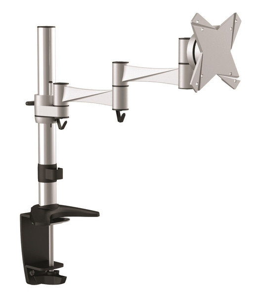 Astrotek Monitor Stand Desk Mount 43cm Arm for Single LCD Display 21.5' 22' 23.6' 24' 27' 8kg 15 tilt 180 swivel 360 rotate VESA 75x75 100x100