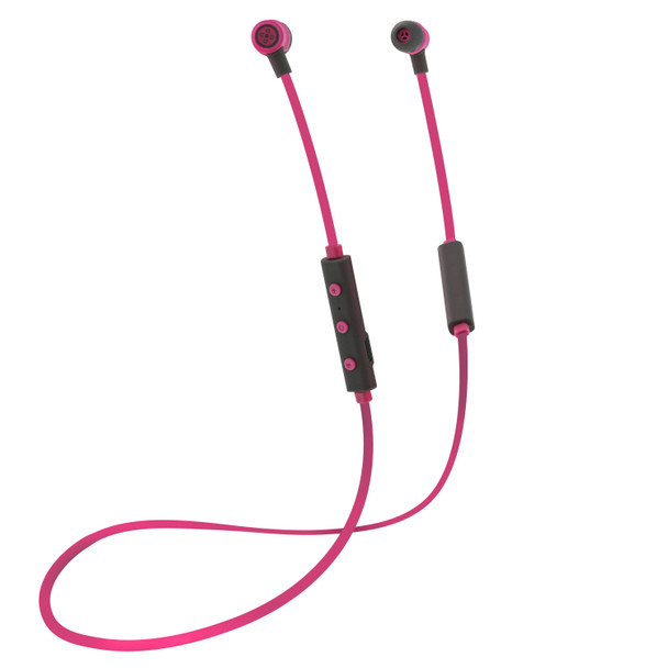 MOKI FreeStyle Bluetooth Earphones - Pink