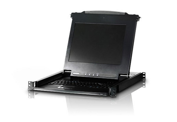 ATEN 17' LCD KVM Slide Console RackMountable, Keyboard 3PL