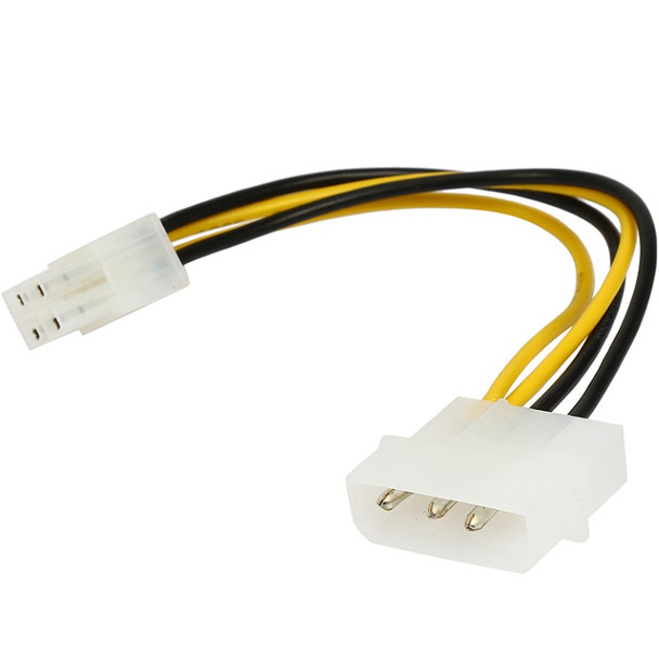 ASTROTEK Internal Power Molex Cable 20cm - 4 pins to 8 pins ATX EPS 12V Motherboard Power Supply Adapter Converter - L-CBAT-MOLEX-TO-EPS shop at AUSTiC 3D Shop