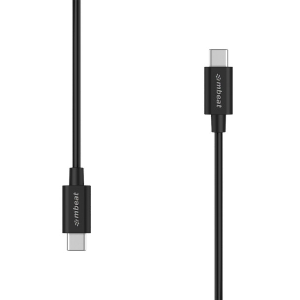 MBEAT Prime 2m USB-C to USB-C 2.0 Charge And Sync Cable High Quality/Fast Charge for Mobile Phone Device Samsung Galaxy Note 8 S8 9 Plus LG Huawei - L-CBMB-MB-CAB-UCC02 shop at AUSTiC 3D Shop