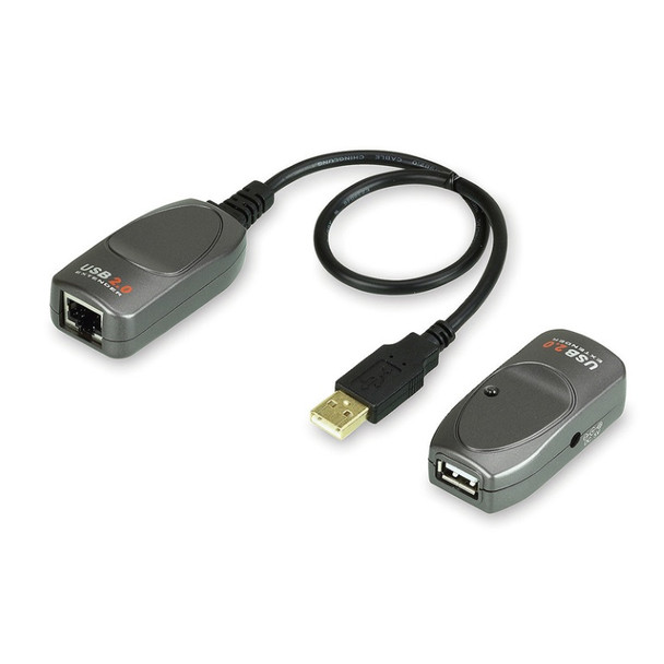 ATEN 1 Port USB 2.0 Over Cat5 Extender (up to 60m) - L-USA-UCE-260 at AUSTiC 3D Shop