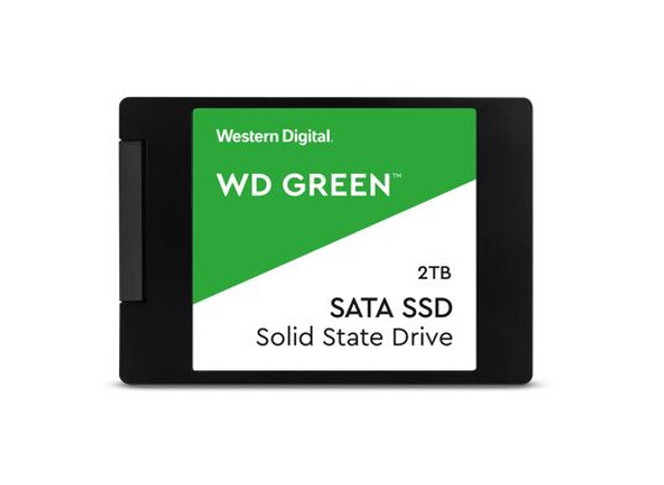 WESTERN DIGITAL Digital WD Green 2TB 2.5' SATA SSD 545R/430W MB/s 80TBW 3D NAND 7mm s