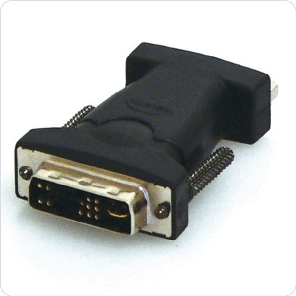 8WARE DVI-M to VGA-F Adapter DVI17M to VGA HD15F Adapter - DVI 17M ANALOGUE TO VGA HD15F