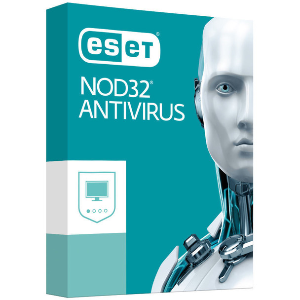 ESET NOD32 Antivirus Essential Protection 1 Device 2 Years - Includes 1x Physical Printed Download Card