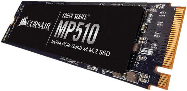 CORSAIR Force MP510 1.92TB NVMe PCIe SSD M.2 - 3D TCL NAND 3480/3000 MB/s 570/610K IOPS 2280 1.8mil Hrs MTBF