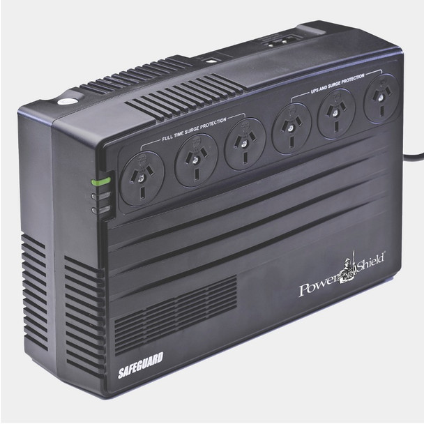 POWERSHIELD SafeGuard 750VA/450W Line Interactive, Powerboard Style UPS with AVR, Telephone or Modem Surge Protection Wall Mountable - L-UPPS-G750 shop at AUSTiC 3D Shop