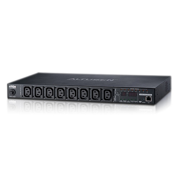 ATEN 8-Port 10A Eco Power Distribution Unit - PDU over IP, 1U Rack Mount Design, Control and Monitor Power Status PE6108G - L-KVA-PE6108 shop at AUSTiC 3D Shop