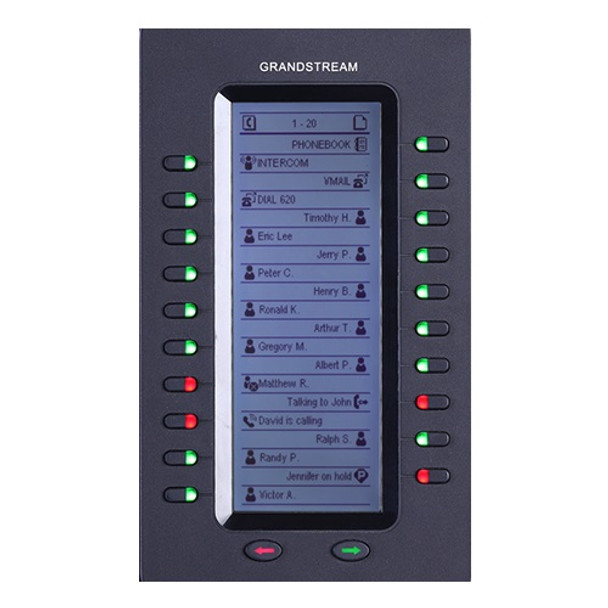 GRANDSTREAM GXP2200 Extension Module, 20 key Expansion Module, 128x384 LCD for GXP2140, GXP2170 & GXV3240