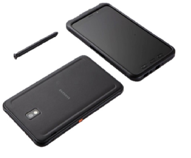 SAMSUNG Galaxy Tab Active 3 4G 64GB Black - 8' PLS TFT Display, Rugged Design, S-Pen, 4GB RAM, 64GB Memory, 13MP Camera, 5050 mAh Battery