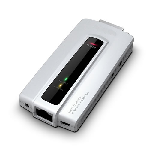 WINSTAR Networkto DVI Adaptor AV Adapter/RJ45/USB2/Wireless