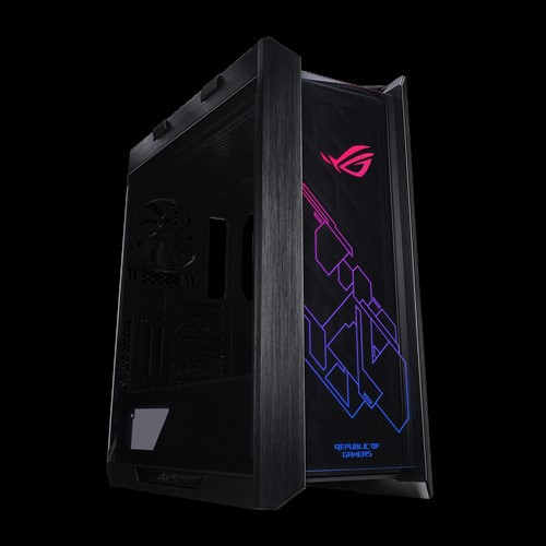 ASUS GX601 ROG STRIX HELIOS RGB ATX/EATX Black Mid-Tower Gaming Case With Handle, 3 Tempered Glass Panels, 4 Preinstalled Fans 3x140mm 1x140mm