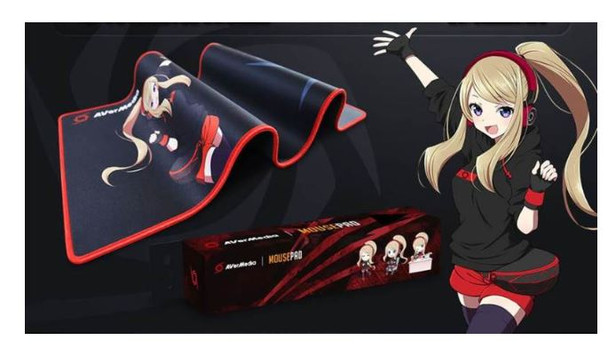 AVERMEDIA Anime High Quality Anti-Slip Base Large Mousemat