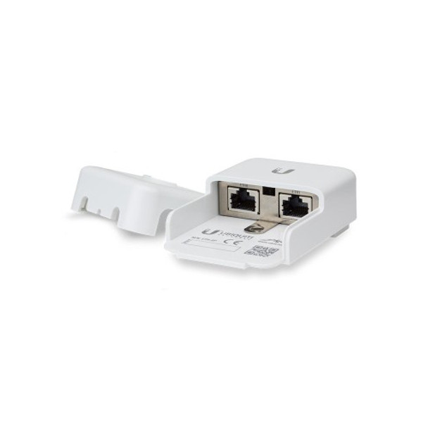 UBIQUITI Ethernet Surge Protector, engineered to protect any Power‑over‑Ethernet (PoE) or non‑PoE device with connection speeds of up to 1 Gbps