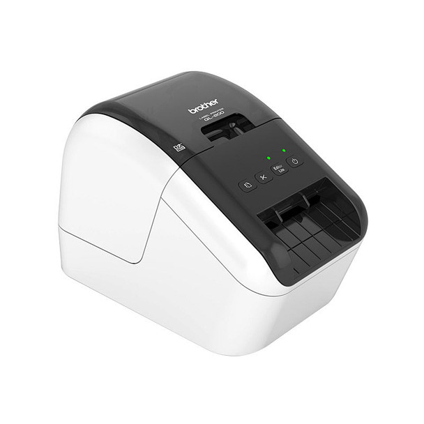 BROTHER QL-800 High Speed Professional Label Printer for PC MAC prints up to 62mm label with BLACK-RED PRINTING *DK-22251 required (D-BL800)