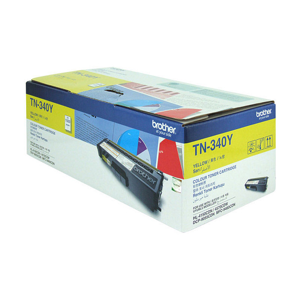 BROTHER TN340 Yellow Toner Cartridge