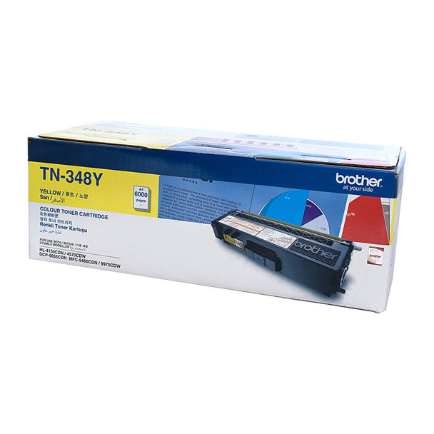 BROTHER TN348 Yellow Toner Cartridge