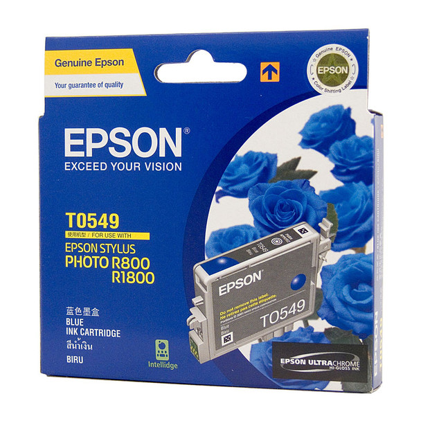 EPSON T0549 Blue Ink Cartridge