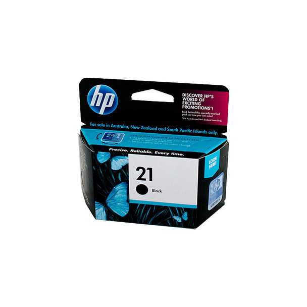HP 21 Black Ink Cartridge C9351AA - D-HI21 shop at AUSTiC 3D Shop