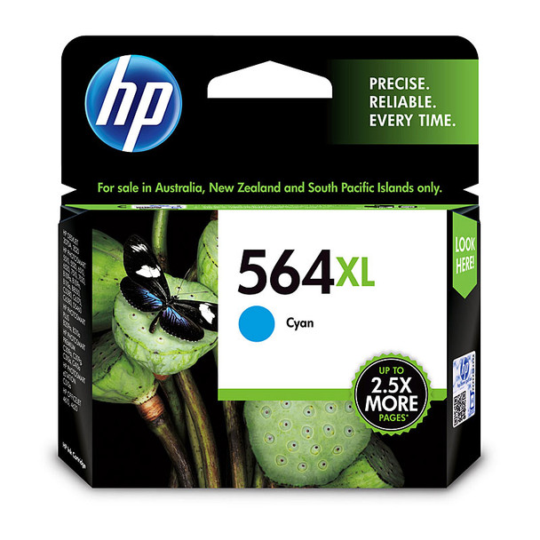 HP 564 Cyan XL Ink CB323WA - D-HI564CXL shop at AUSTiC 3D Shop