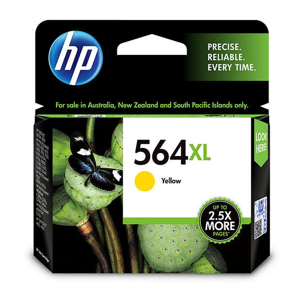 HP 564 Yellow XL Ink CB325WA - D-HI564YXL shop at AUSTiC 3D Shop