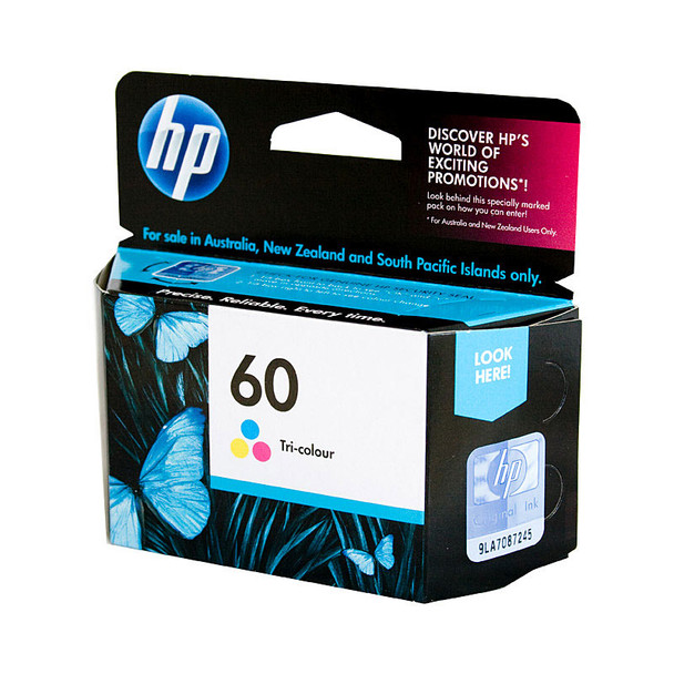 HP 60 Tri Color Ink CC643WA