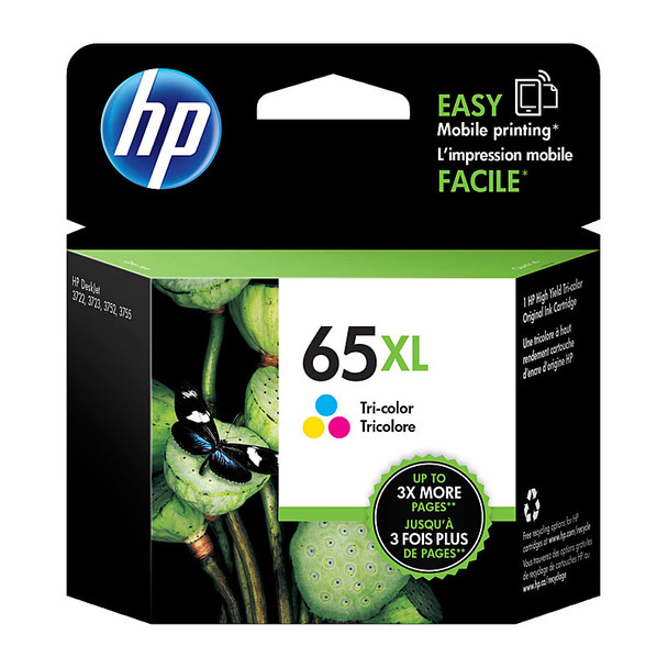 HP 65XL Tri Color Ink N9K03AA