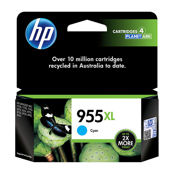 HP 955XL Cyan Ink L0S63AA