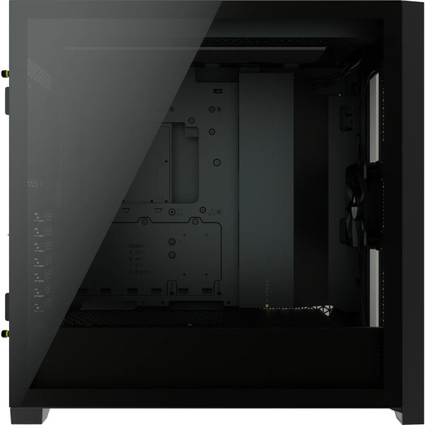 CORSAIR 5000D AIRFLOW E-ATX, ATX, USB Type-C, 2x 120mm Airguide Fans, Radiator 360mm. 7x PCI, 4x 2.5' SSD, 2x 3.5' HDD. VGA 420mm. Black Tower Case