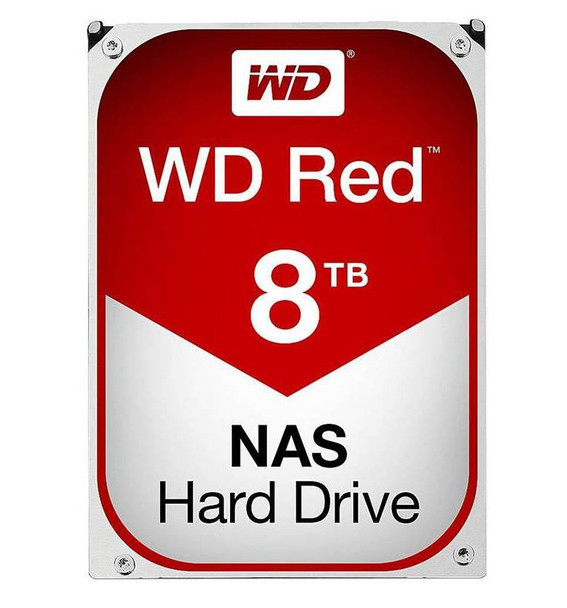 WESTERN DIGITAL Digital WD Red Plus 8TB 3.5' NAS HDD SATA3 7200RPM 256MB Cache 24x7 NASware 3.0 CMR Tech 3yrs wty