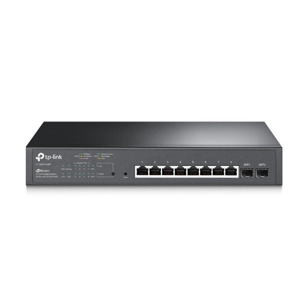 TP-LINK TL-SG2210MP 10-Port Gigabit Smart Switch with 8-Port PoE+ 1xFan 14.9Mpps Support Omada SDN, 802.1p CoS/DSCP QOS, IGMP Snoop Rack Mountable - L-NWTL-SG2210MP shop at AUSTiC 3D Shop