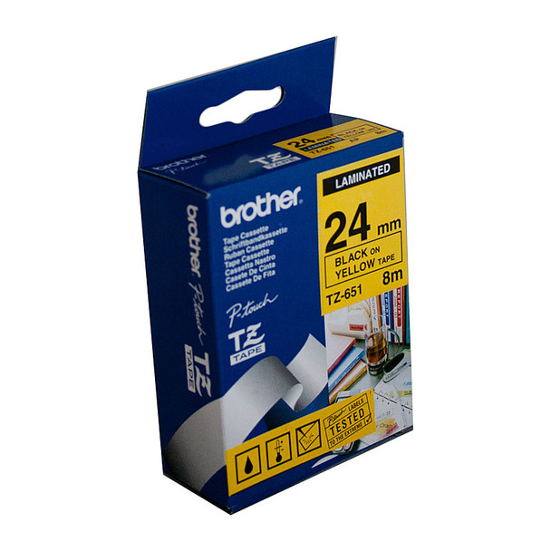 BROTHER TZe651 Labelling Tape