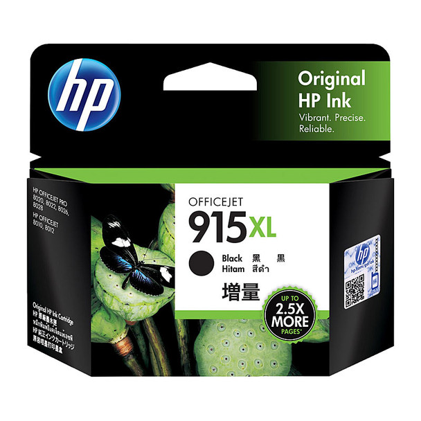 HP 915XL Black Ink 3YM22AA