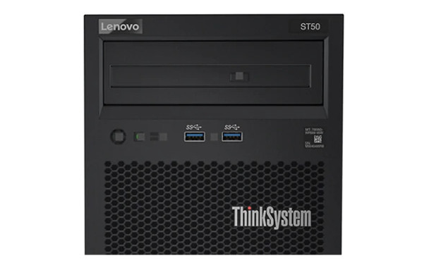 LENOVO ThinkSystem ST50 4U Tower Server, 1 x E-2276G 3.8Ghz, 1 x 16GB , SW RD, 1 x Fixed 250w PSU. 3 x 3.5' Non HS HDD, 3Yr Ltd Wty
