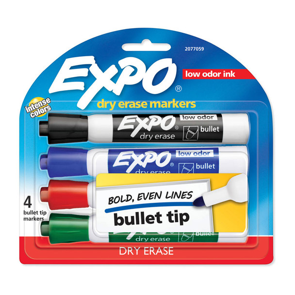 EXPO Marker Blt Ast Pk4 Bx6