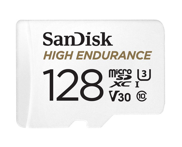 SANDISK 128GB High Endurance microSDHC Card SQQNR 10,000 Hrs UHS-I C10 U3 V30 100MB/s R 40MB/s W SD adaptor 2Y - L-FMS-MSDHE-128G shop at AUSTiC 3D Shop