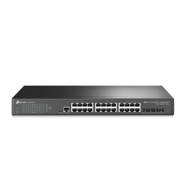 TP-LINK TL-SG3428X JetStream 24-Port Gigabit L2+ Managed Switch with 4 10GE SFP+ Slots IGMP Snooping OMADA Rack Mountable Fanless - L-NWTL-SG3428X shop at AUSTiC 3D Shop