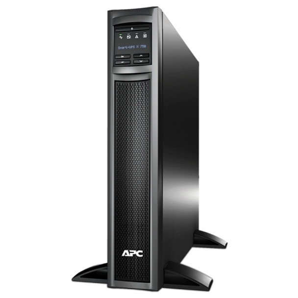 APC Smart-UPS X 750VA Rack/TowerR LCD 230V with Networking Card, 600W, 8x IEC C13 Sockets, Ideal Entry Level UPS For POS, Routers, Switches, ETC, 3 Ye