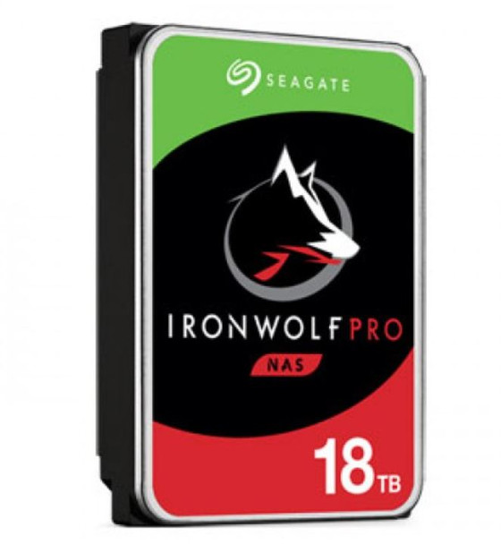 SEAGATE 18TB 3.5' IronWolf PRO SATA3 NAS 24x7 Performance 7200 RPM 256MB Cache HDD. (ST18000NE000 ) 5 Years Warranty