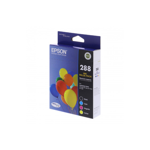 EPSON 288 CMYK Colour Pack - D-E288CP4 shop at AUSTiC 3D Shop