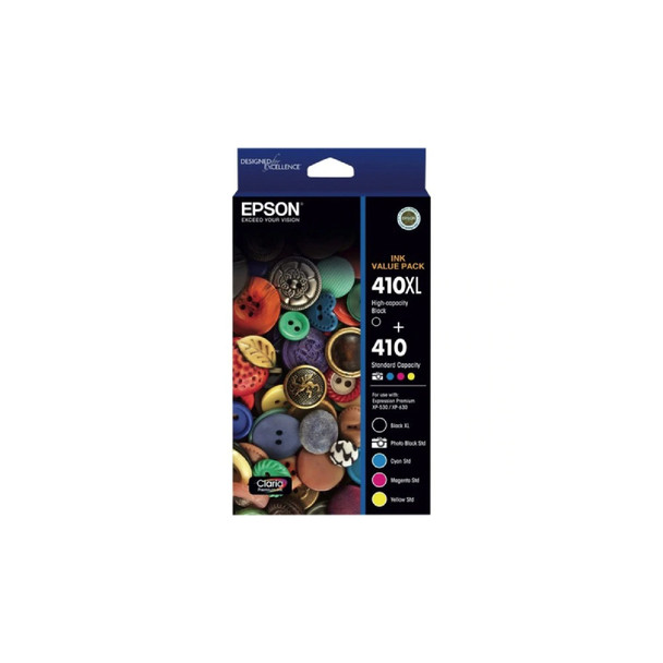 EPSON 410 Ink Value Pack - D-E410VP shop at AUSTiC 3D Shop