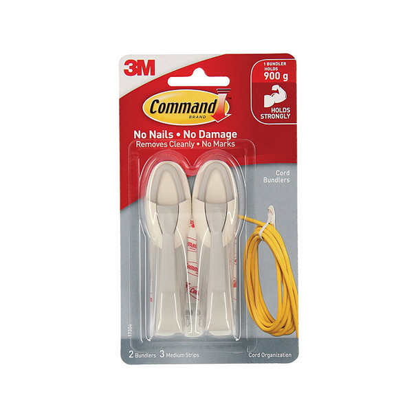 COMMAND Cord Bundler 17304ANZ Pack of 2 - D-CMDXA004194628 shop at AUSTiC 3D Shop