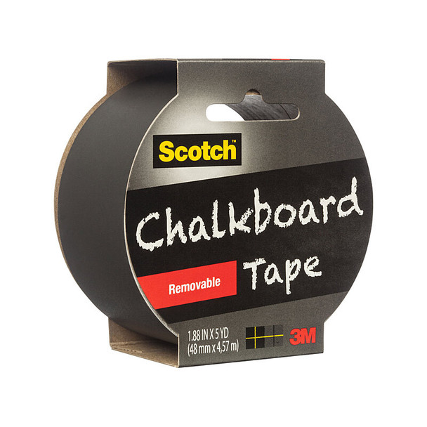 SCOTCH Chalkboard Tape 1905R-CB-Black Box of 6 - D-SCT70006937729 shop at AUSTiC 3D Shop
