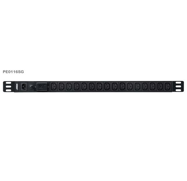 ATEN 0U Basic PDU with Surge Protection, 16x IEC Sockets, 10A Max, 100-240VAC, 50-60HZ, Overcurrent protection, Aluminum material - L-KVA-PE0116SG shop at AUSTiC 3D Shop