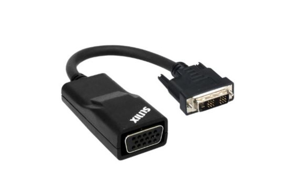 SUNIX DVI-D to VGA Adapter; compliant with VESA VSIS version 1, Rev.2; Output resolutions up to 1920x1200; HDTV resolutions up to 1080p - L-USSUN-I2V67C0 shop at AUSTiC 3D Shop