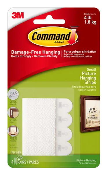 COMMAND Strips 17202 Box of 9 pack  with 4 Strips in each pack
